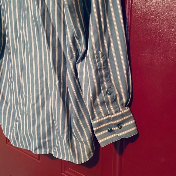 Concepts By Claiborne Men's Button Up Long Sleeve Shirt Size 16-1/2 (34-35) - Picture 8 of 16